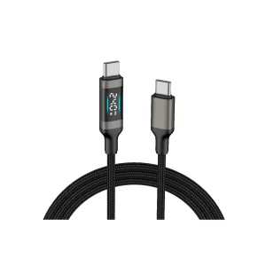 Micropack 240W USB-C to USB-C Fast Charging Cable Soft Braided 2m – MC-C240