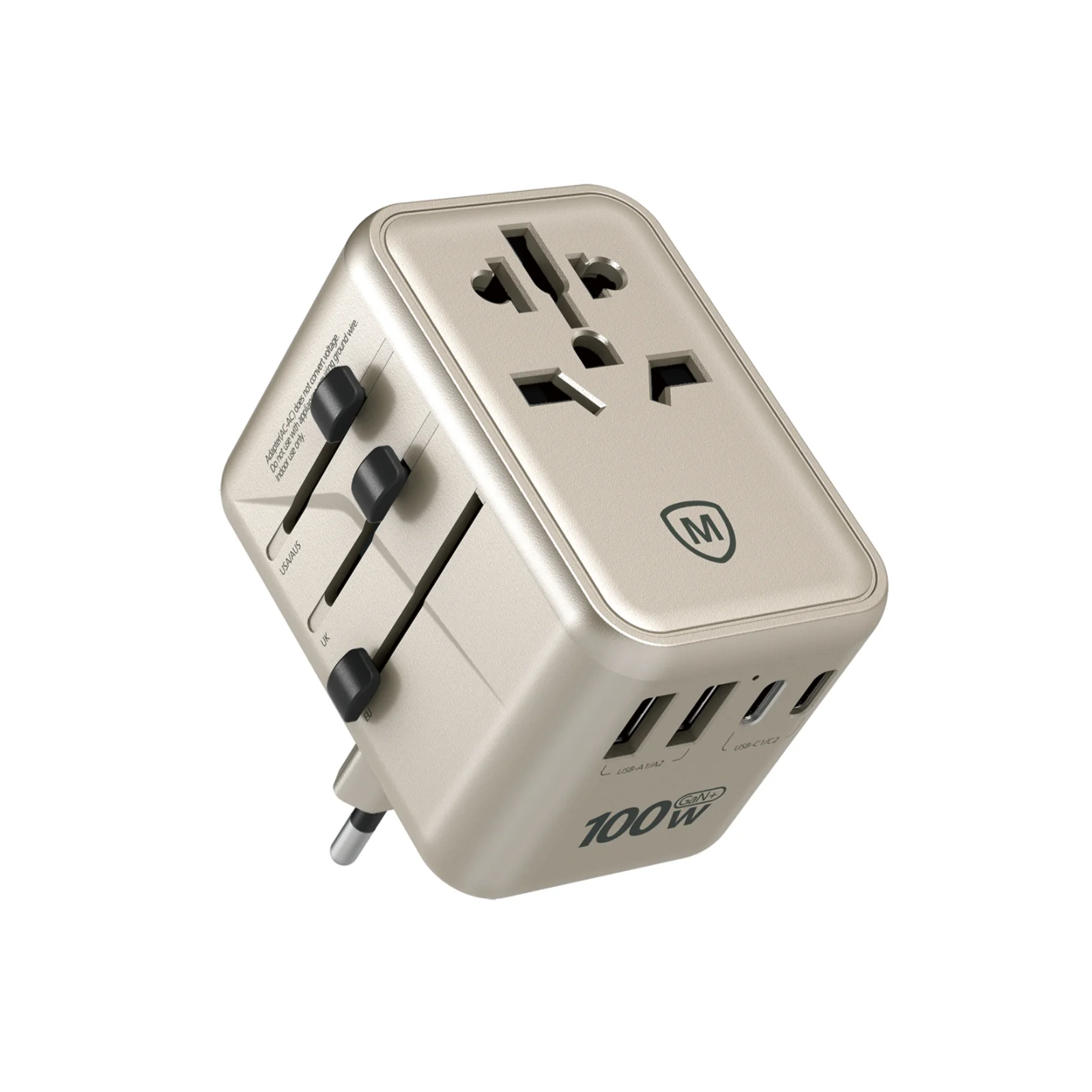 Micropack 100W Worldwide Universal Travel Adapter Fast Charging – MTA-5100